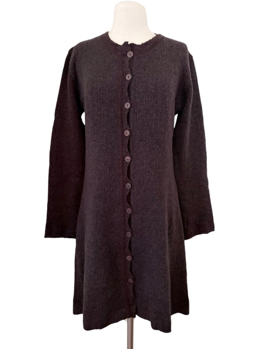LILITH long cardigan sweater sz XL merino wool blend duster